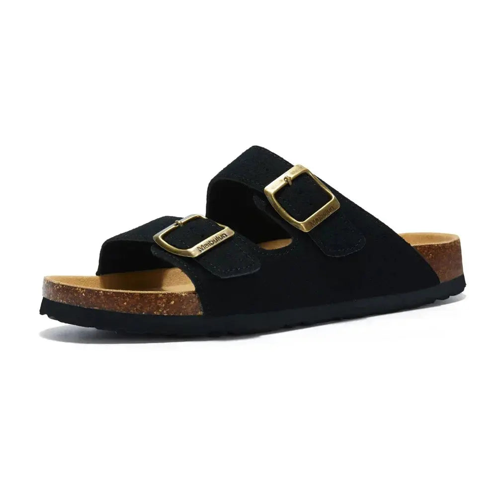Non-Slip Cork Slippers for Women – Comfortable & Stylish