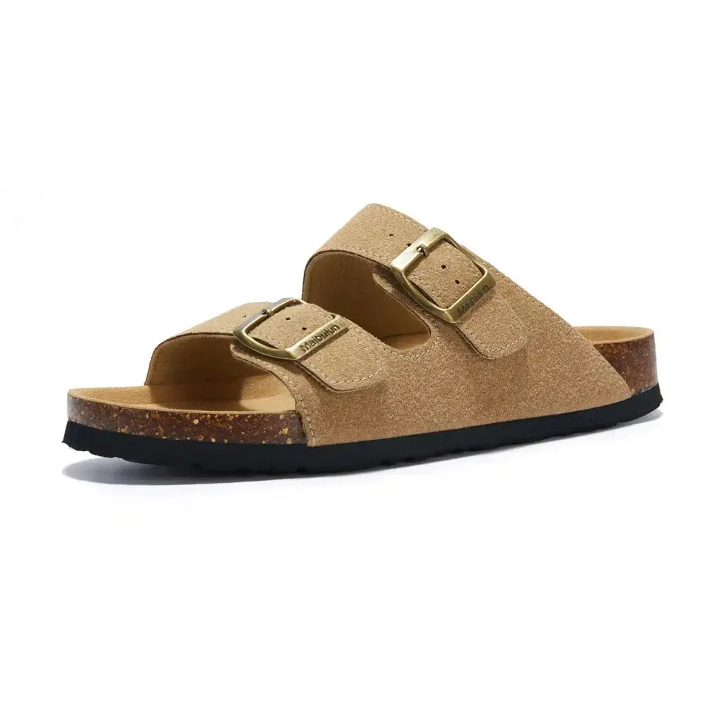 Non-Slip Cork Slippers for Women – Comfortable & Stylish