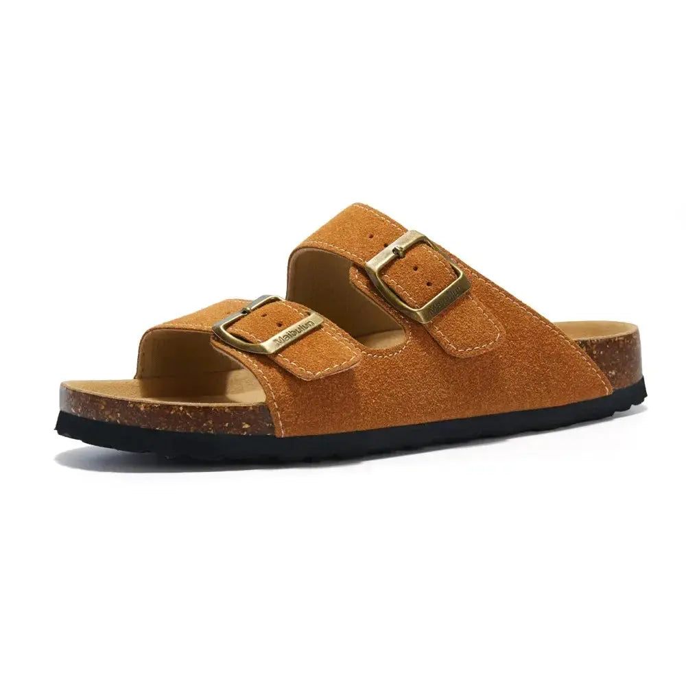 Non-Slip Cork Slippers for Women – Comfortable & Stylish