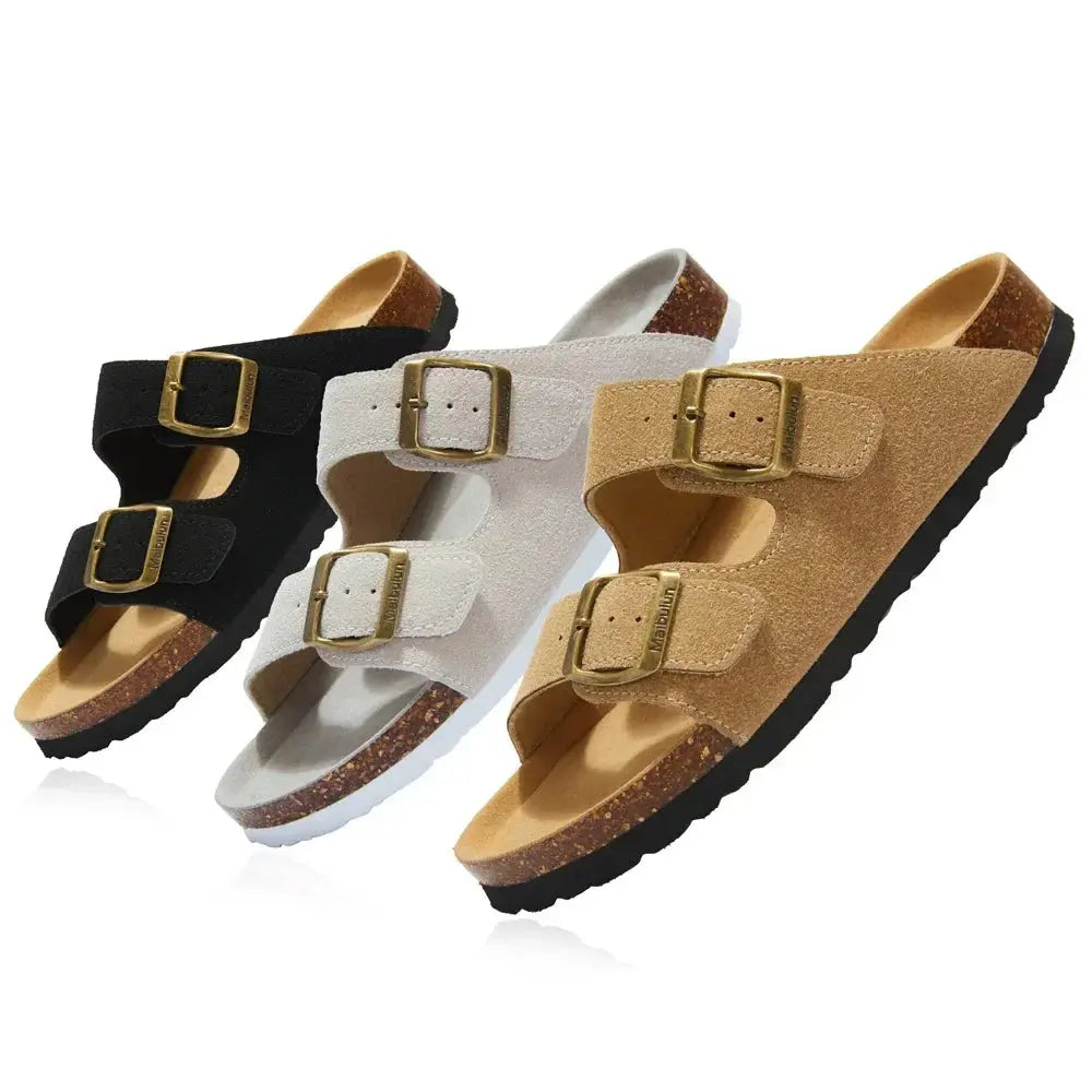 Women's Non-Slip Cork Sandals Comfortable - 
Fashinoza