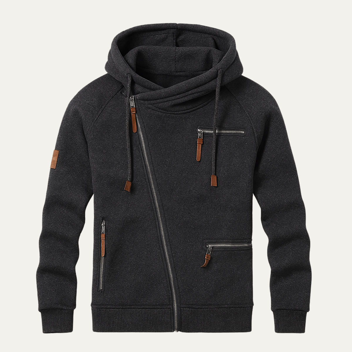 Frontier Men's Zip Up Hoodie - Fashinoza