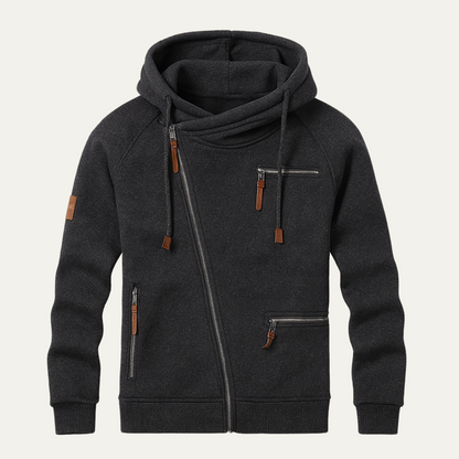 Frontier Men's Zip Up Hoodie - Fashinoza
