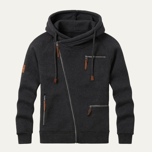Frontier Men's Zip Up Hoodie - Fashinoza