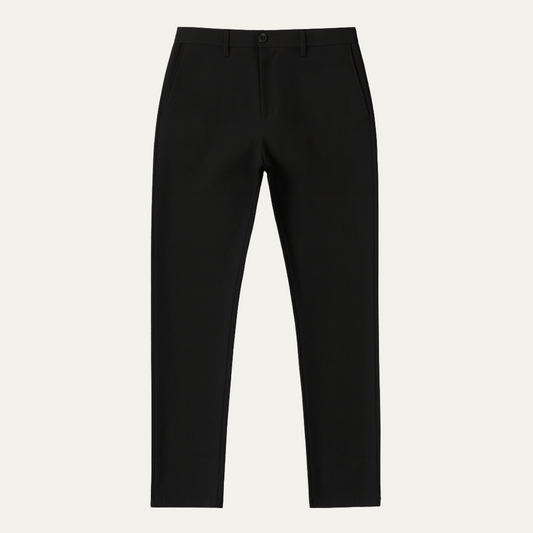 Men's Classic Chino Pants Black - Fashinoza