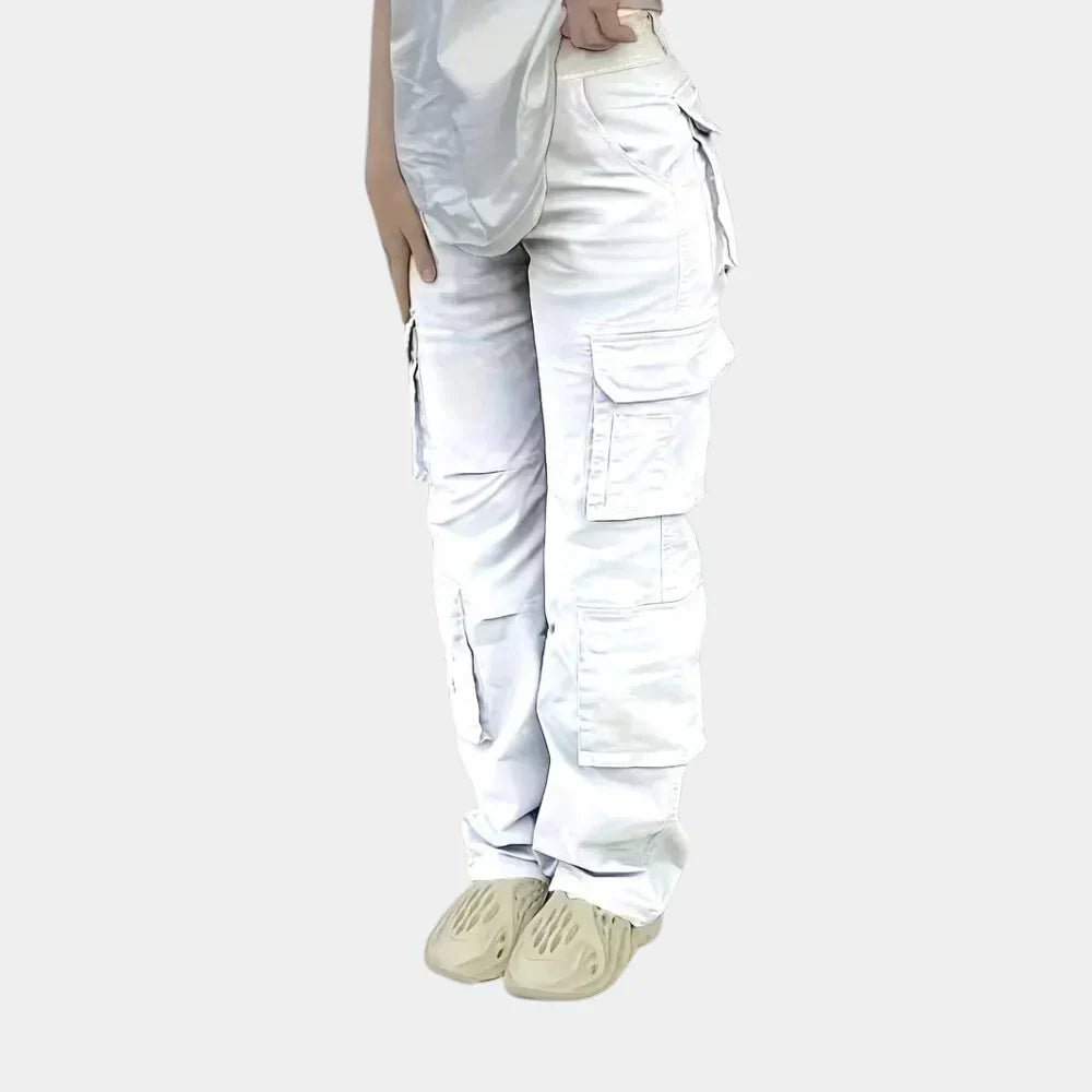 Women's High Waist Cargo Pants