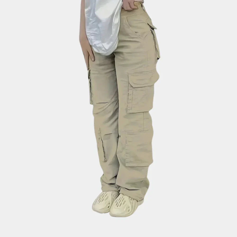 Women's High Waist Cargo Pants