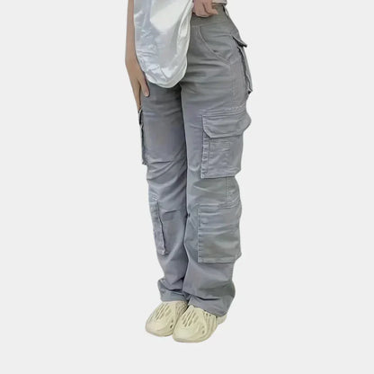 Women's High Waist Cargo Pants
