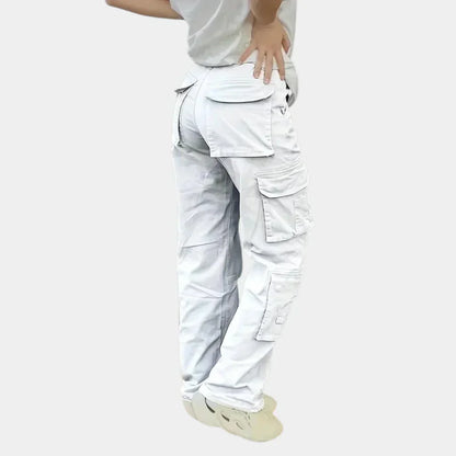 Women's High Waist Cargo Pants