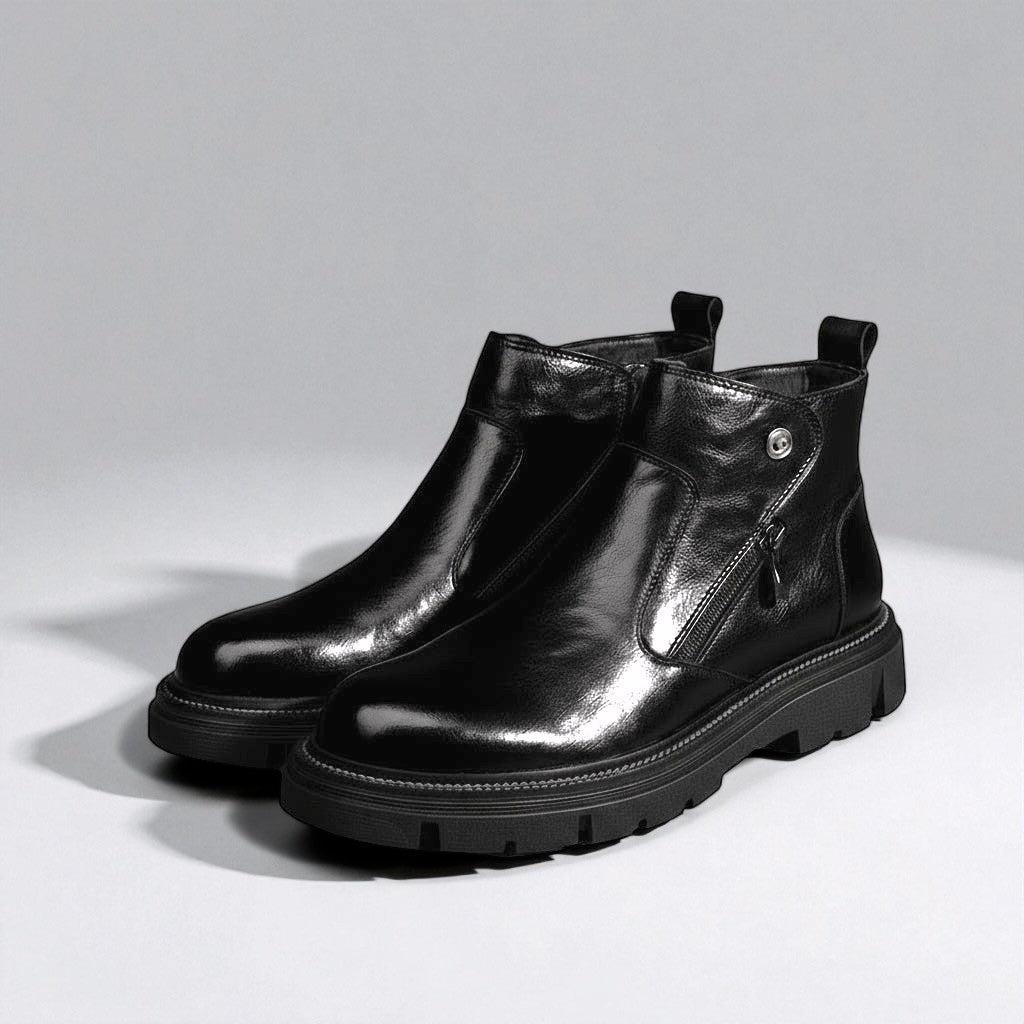 Langford Women's Leather Ankle Boots - 
Fashinoza