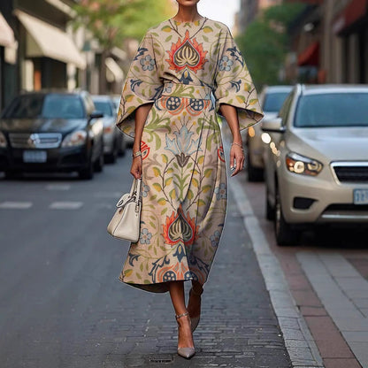 Serelinne | Women’s Bold Statement Midi Dress
