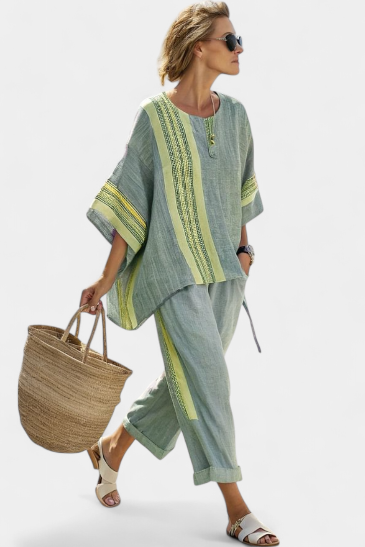 Women's Oversized Two Piece Set And Tapered Pants