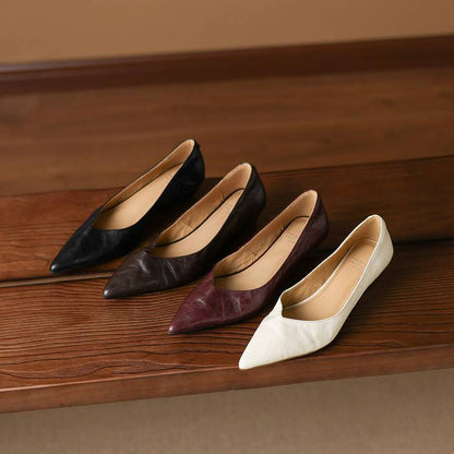 Emry Genuine Leather Pumps
