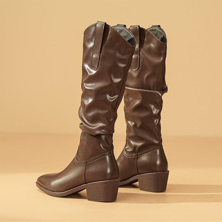 Women's Slouchy Knee High Boots