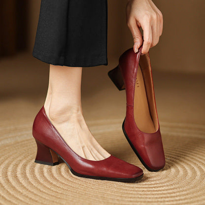 Arlix Genuine Leather Heels