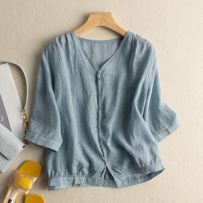 Zyla Cotton Blouse