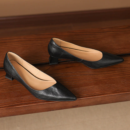 Kreya Genuine Leather Heels