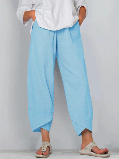 Women's Lightweight Cropped Summer Pants