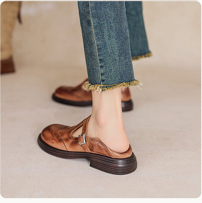 Women's Orthopedic Mary Jane Shoes Chunky Sole Comfortable