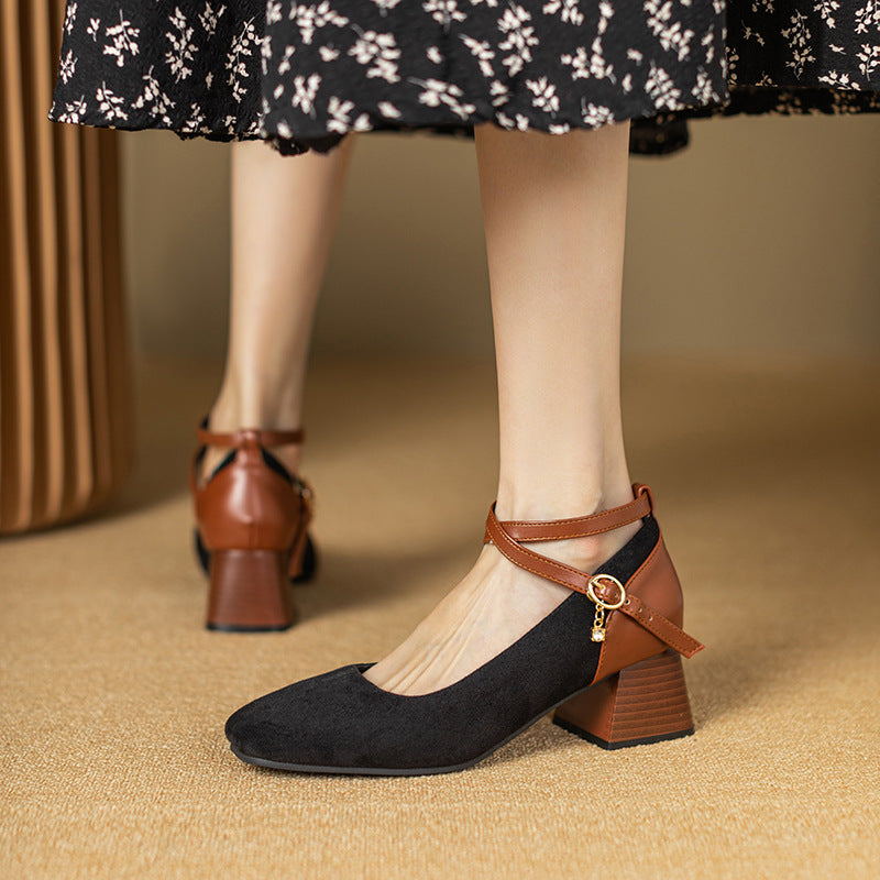 Avira Suede Heels