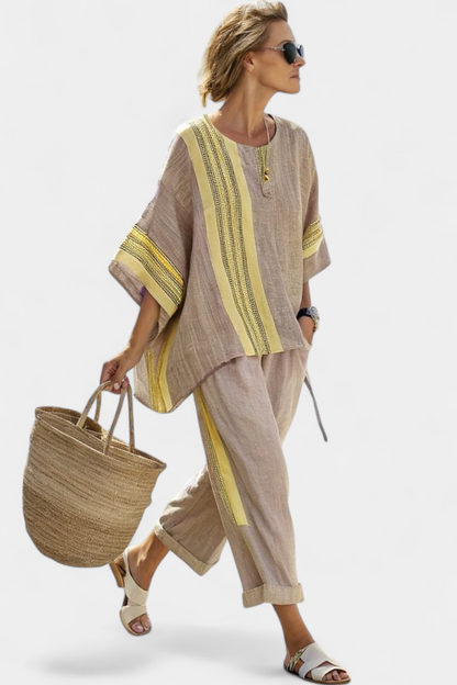 Women's Oversized Two Piece Set And Tapered Pants
