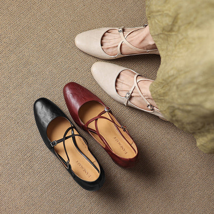 Orrel Genuine Leather Heels