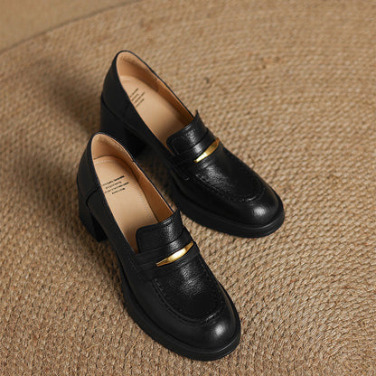 Zivra Genuine Leather Heels