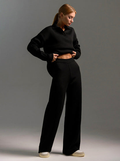 Charlotte | Women’s Collared Two Piece Relaxed Fit Lounge Set
