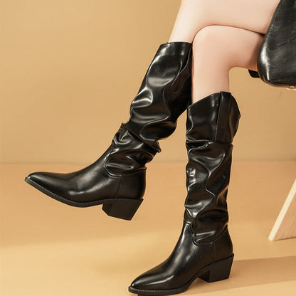 Women's Slouchy Knee High Boots