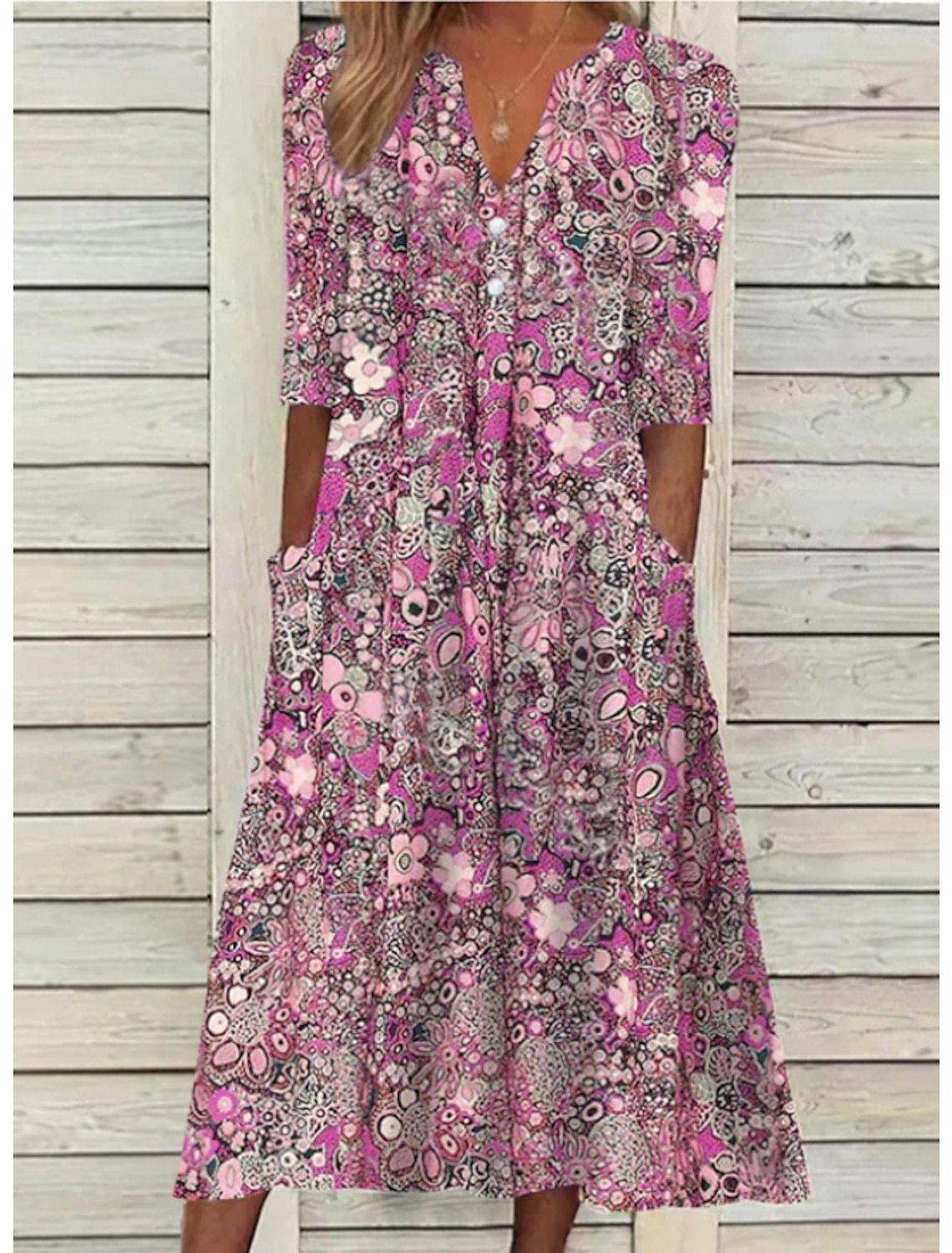 Women's Summer Dress Belly Cover