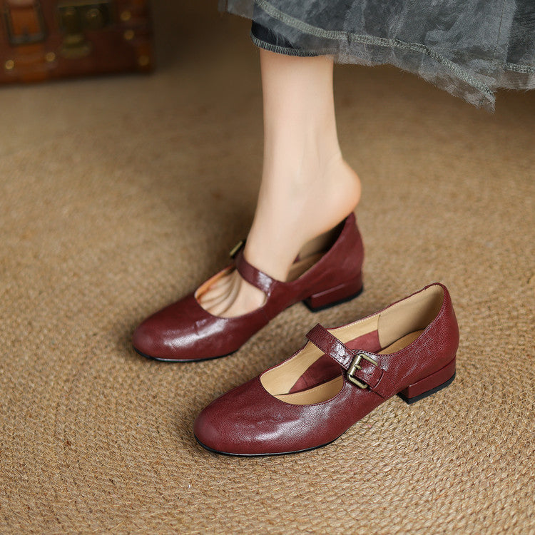 Women’s Elva Genuine Leather Shoes