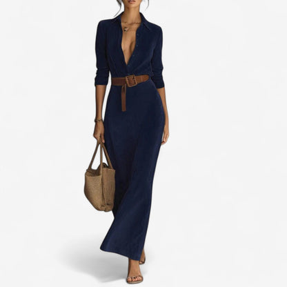Women's Minimalist Maxi Dress