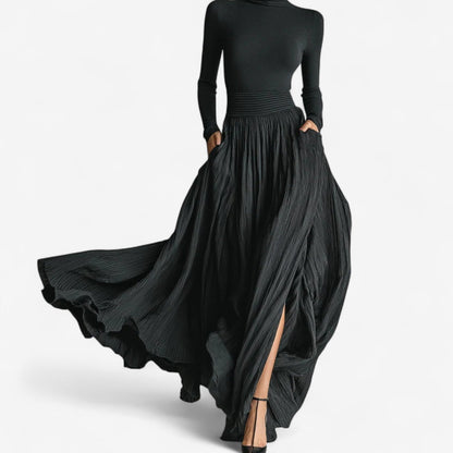 Women's Maxi Dress Purple - Fashinoza