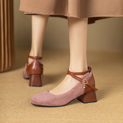 Avira Suede Heels