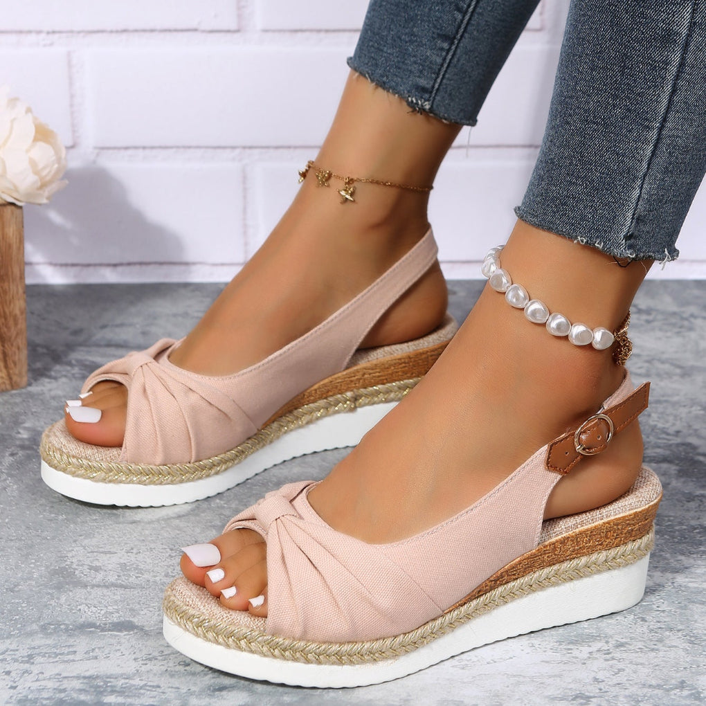 Women's Open-Toe Wedge Sandals Comfortable