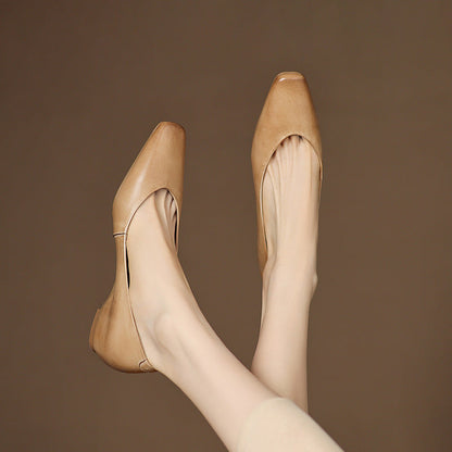 Oren Genuine Leather Flats