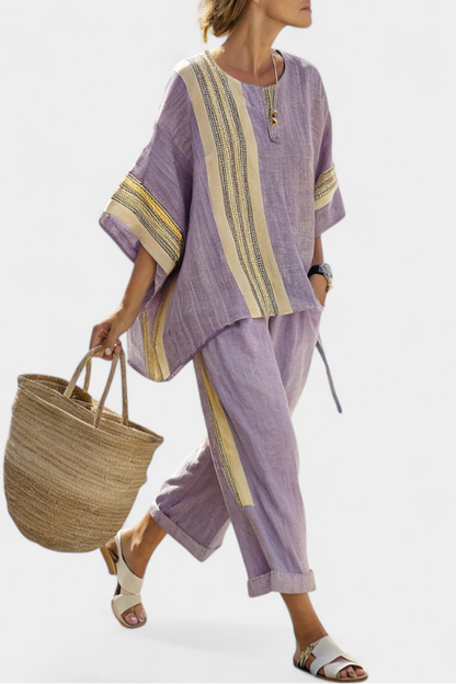 Women's Oversized Two Piece Set And Tapered Pants
