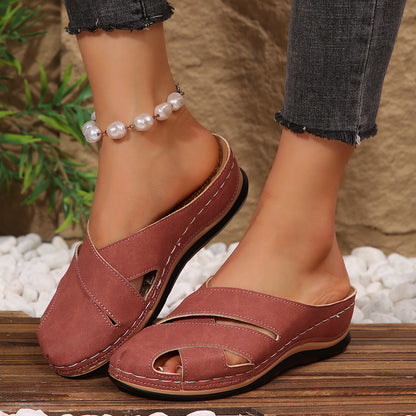 Women's Sandals Leather Brown