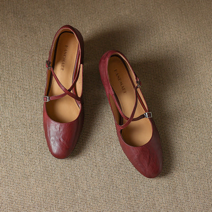 Orrel Genuine Leather Heels