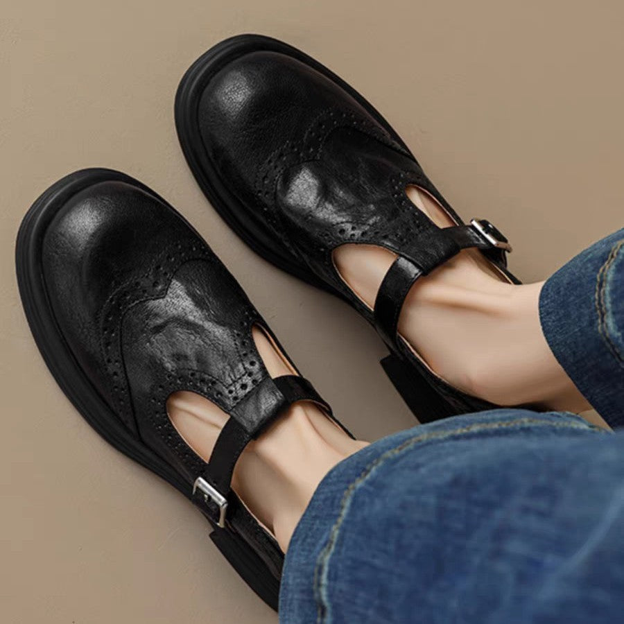 Women's Orthopedic Mary Jane Shoes Chunky Sole Comfortable