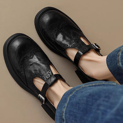 Women's Orthopedic Mary Jane Shoes Chunky Sole Comfortable
