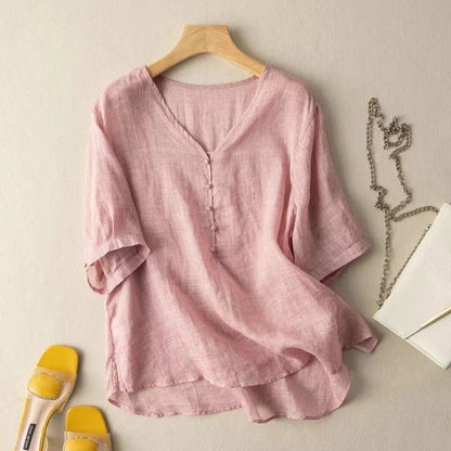Mayla Linen Blouse