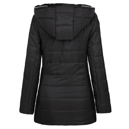 Women’s Hooded Waterproof Puffer Winter Jacket