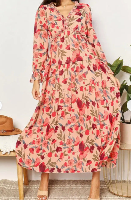 Aurelia | Women’s Floral Long Sleeve Maxi Dress
