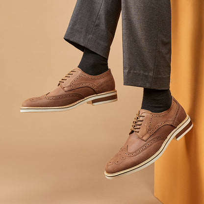 Men's Zaviar Genuine Leather Shoes