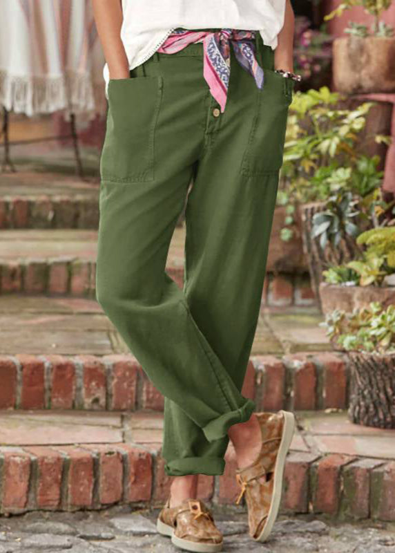 Women's Mid-Rise Trousers