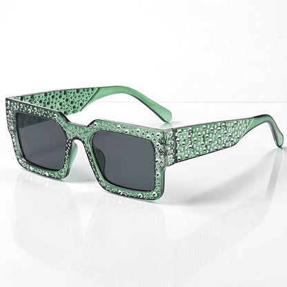 Crystal Women's Sunglasses - 
Fashinoza