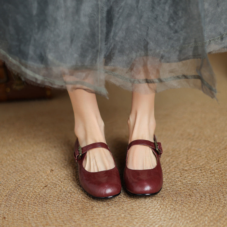 Women’s Elva Genuine Leather Shoes