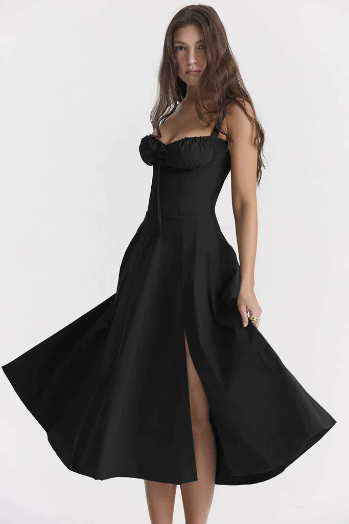 Women's Floral Waist Shaping Dress