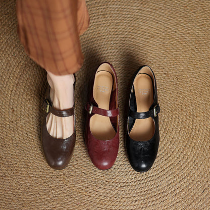 Women’s Elva Genuine Leather Shoes