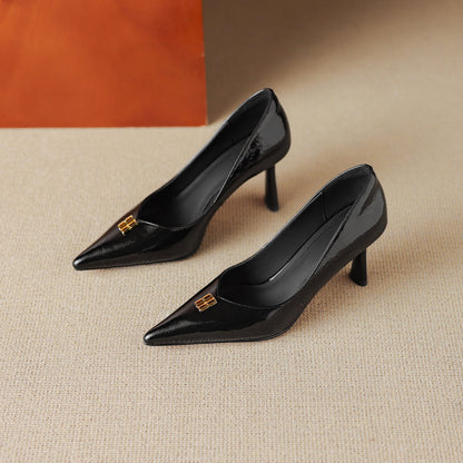 Blair Genuine Leather Heels